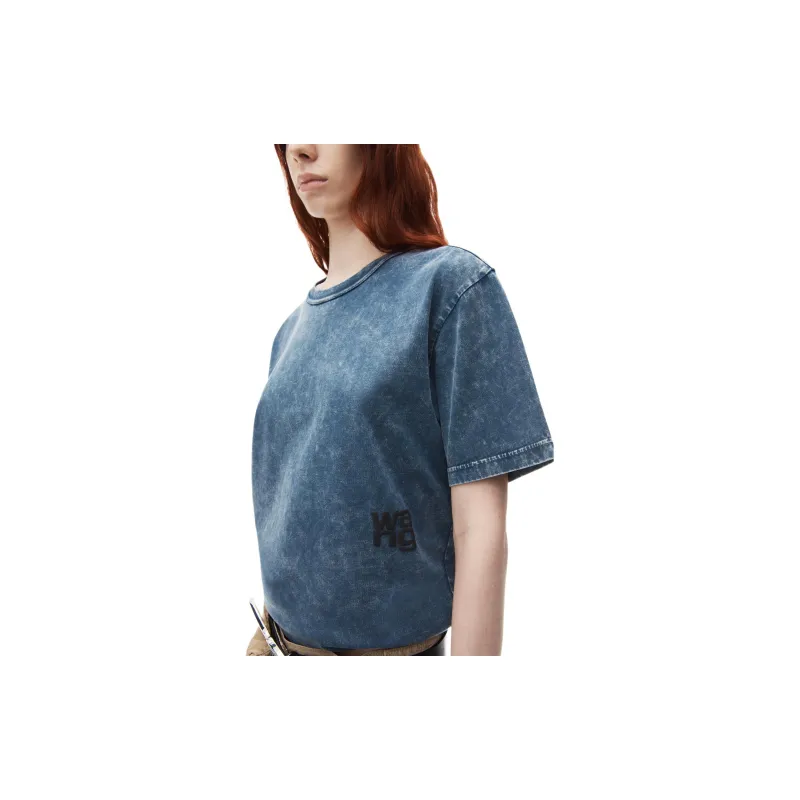 Alexander Wang Puff Logo Jersey T-Shirt-4