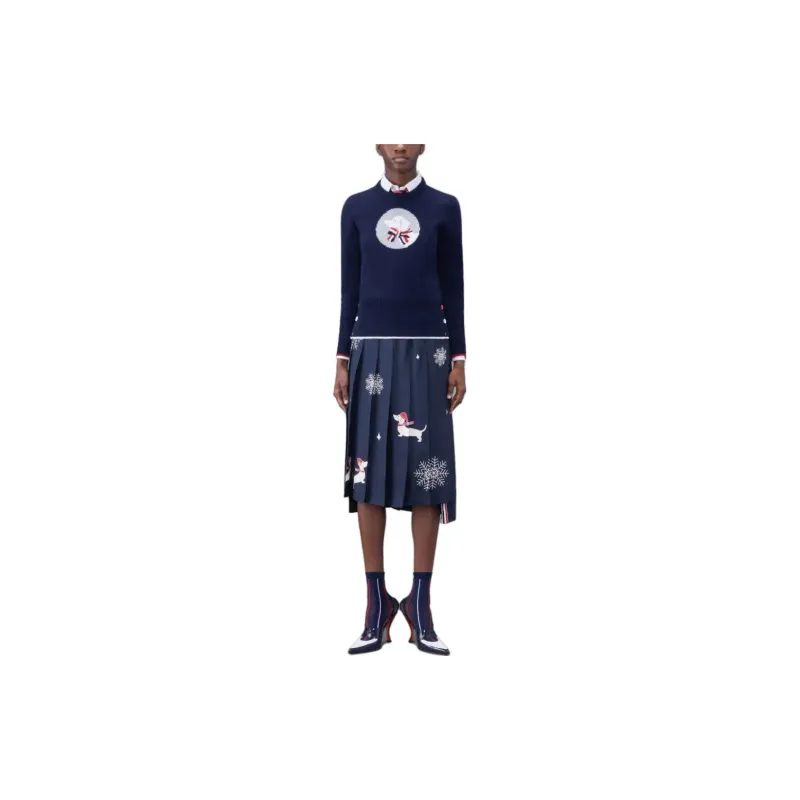 THOM BROWNE Classic Hector Pullover-3