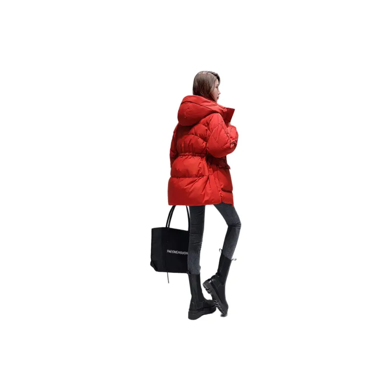 YAYA Down Jacket Women's Citrus Orange-3