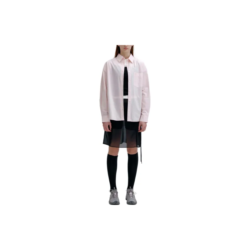 LOW CLASSIC Lc Collection SOFT PAPER SHIRT Shirt Women's PINK/Pink-2