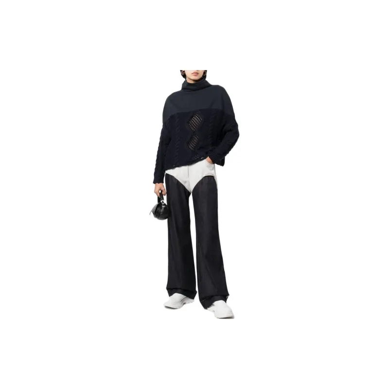 AMIRI Cashmere Sweaters Women's Navy-1