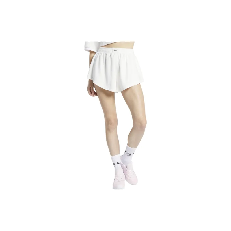 Reebok Classics Natural Dye Towel Sports Shorts Women's White-1