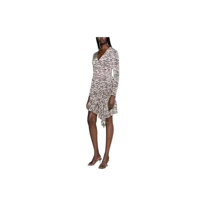 Patrizia Pepe Zebra-print Midi Dress-3