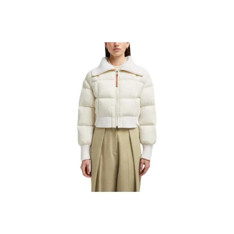 Moncler Jadeite Zip Up Short Padded Jacket-1