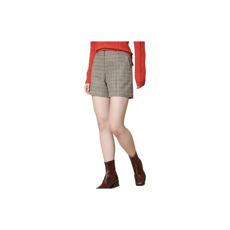 HAZZYS Casual Shorts Women's Brown-4
