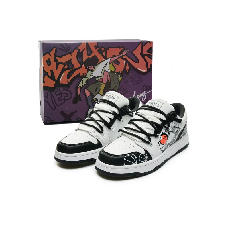 LAZY BONS Low Top Skateboard Shoes Unisex-0