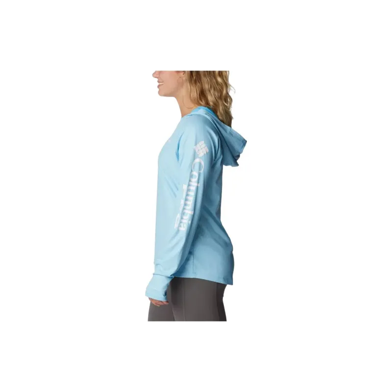 Columbia T-Shirts Women's Blue-3