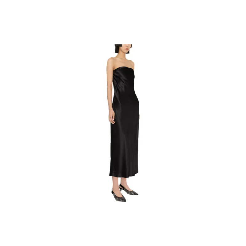 Reformation Sleeveless Dresses Women's Black-3
