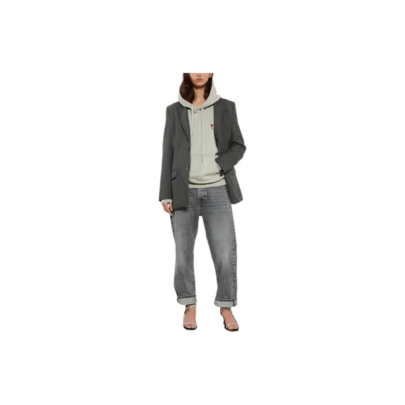 AMIPARIS Jackets Coats Women's Gray-1