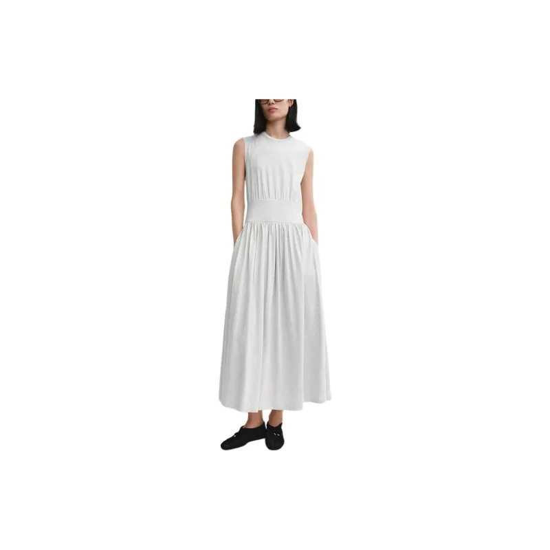TOTEME Mélange effect Jersey Midi Dress-1