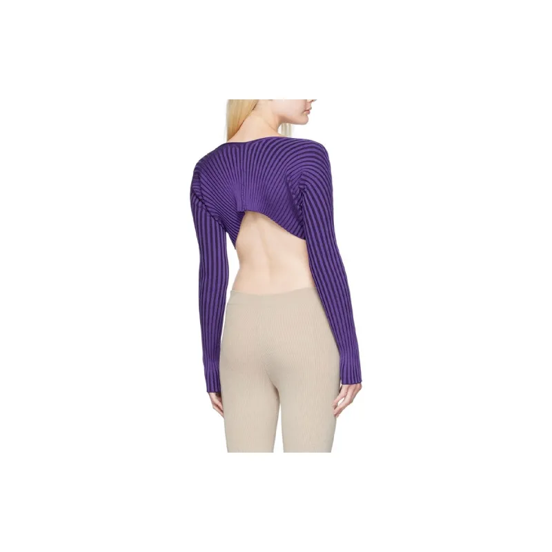Jacquemus La Maille Pralu Longue 'Purple'-2