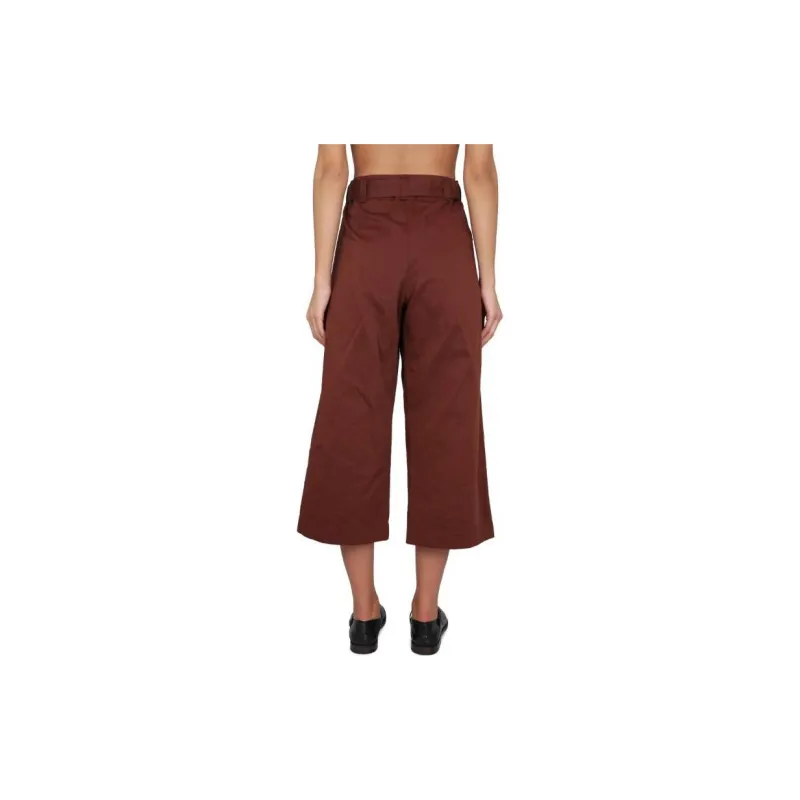 Lemaire Cropped Belted Pants-2