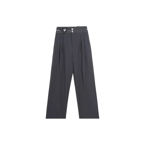 BASIC HOUSE Casual Pants Women's Gray