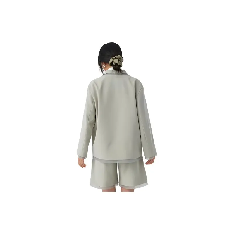 BLUEerror Business Suit Women's Cream Green-0