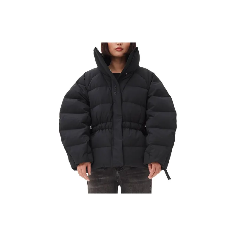GANNI Tech Oversized Puffer Jacket-1