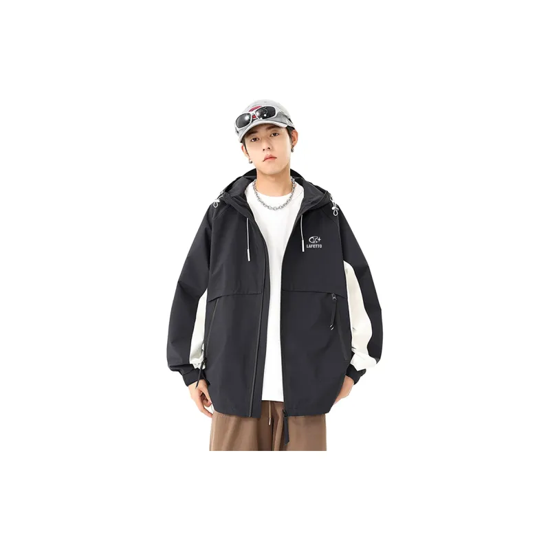 Lafetto Waterproof And Windproof Windbreaker Jacket Unisex-2