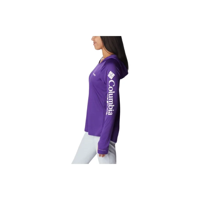 Columbia T-Shirts Women's Purple-3