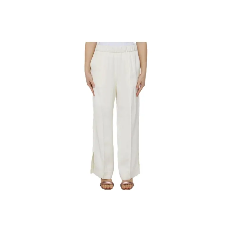 JIL SANDER Elasticated waist Wide leg Trousers-1