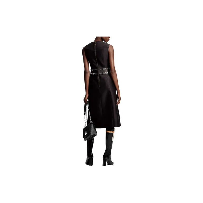 LOUIS VUITTON Studded Belt Dress-2