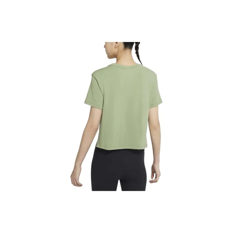 Nike Yoga Dri-FIT Women's Top Olive Green-3