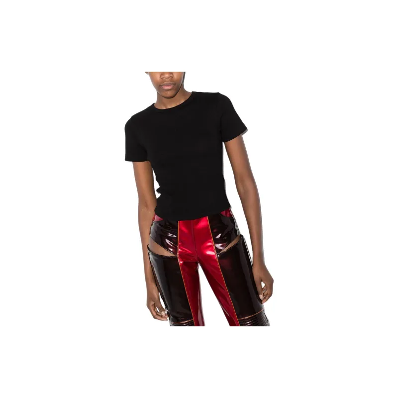 Ksubi Short sleeved Cropped T shirt-3