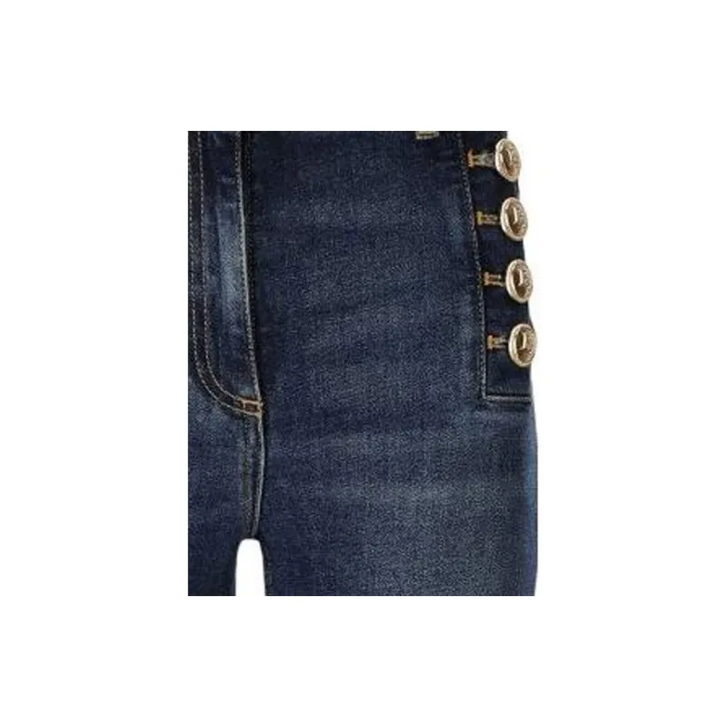 Elisabetta Franchi Bell-Bottom Jeans-4