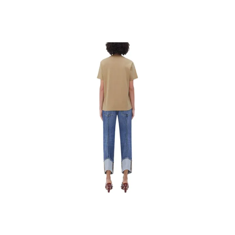 Bottega Veneta FW22 T Shirt Women's Sesame-4