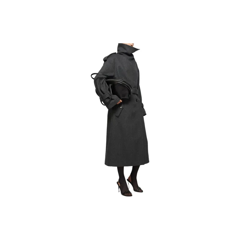 Acne Studios Double Breasted Belted Coat-4