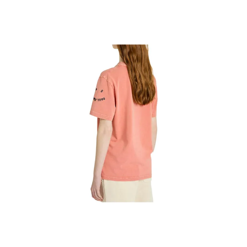 Paul Smith Drop Shoulder Sleeve Gray Pink Women's-2