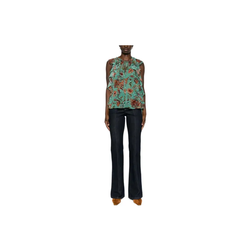 Ulla Johnson Dominique Floral-print Top-1
