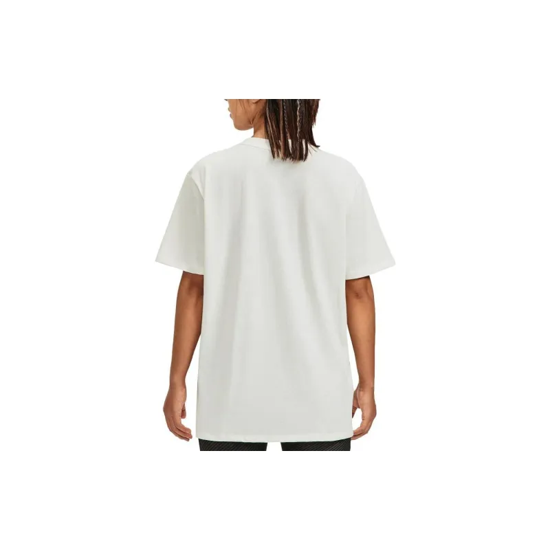 Under Armour Johnson Drop Shoulder Sleeve T Shirt Women's Ivory White-4