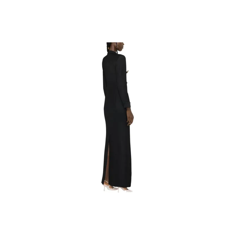 MOSCHINO Long-Sleeved Dresses Women's Black-3