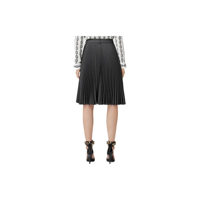 Burberry Casual Long Skirts Women's Gray-2