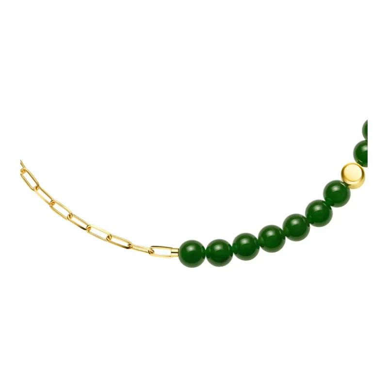 YIN Hetian Jade Necklaces Jasper Women's-2
