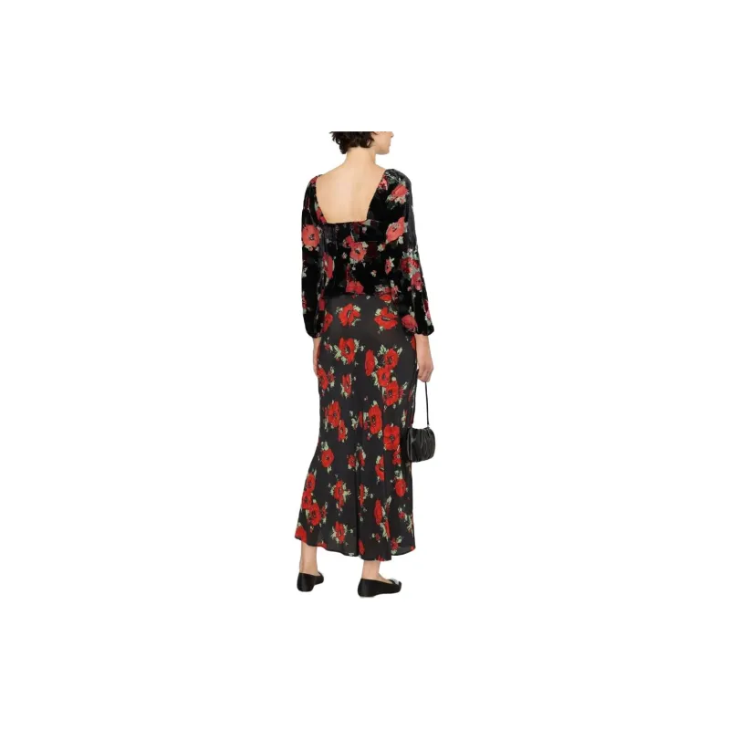 Rixo Casual Long Skirts Women's Multicolor-2