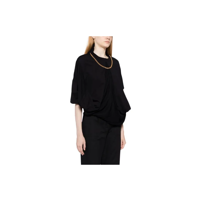 JUNYA WATANABE Fringe detail Draped Top-3