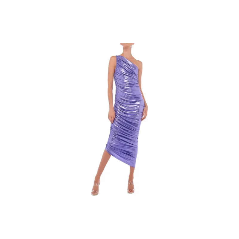 NORMA KAMALI Sleeveless Dress Women's Purple-4