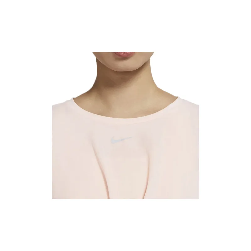 Nike Crop Tops Women's Pink-2