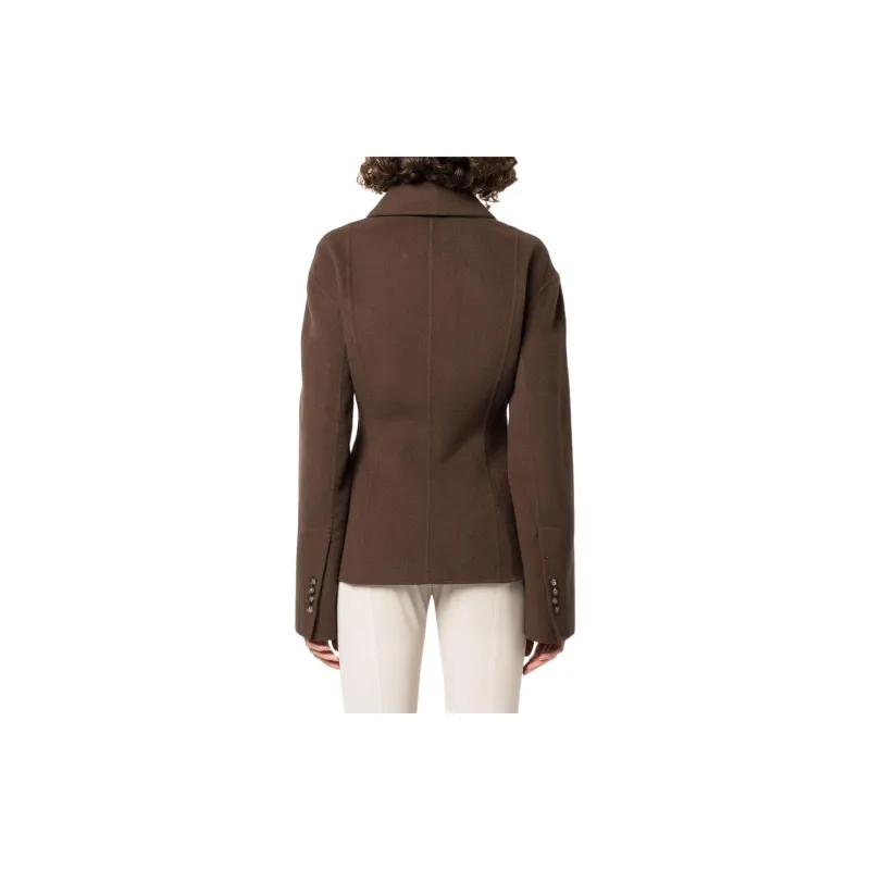 NANUSHKA Single-breasted Wool Blazer-2