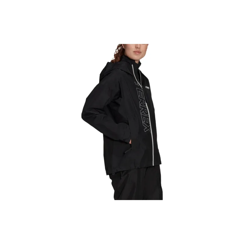 Adidas Terrex Jackets Women's Black-3
