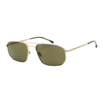 HUGO BOSS Metal Aviator Sunglasses Men's Gold