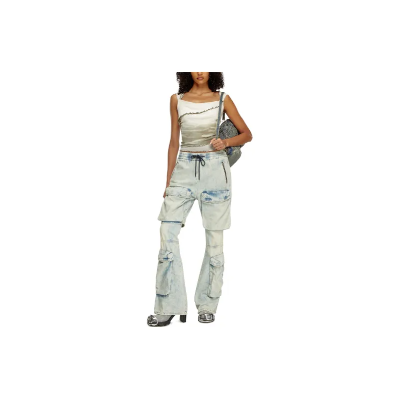 DIESEL Distressed Shorts-1