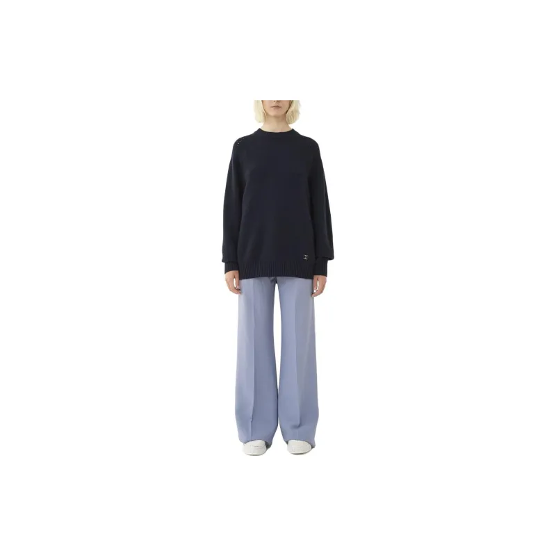 Chloé Marcie plaque Cashmere Blend Jumper-1