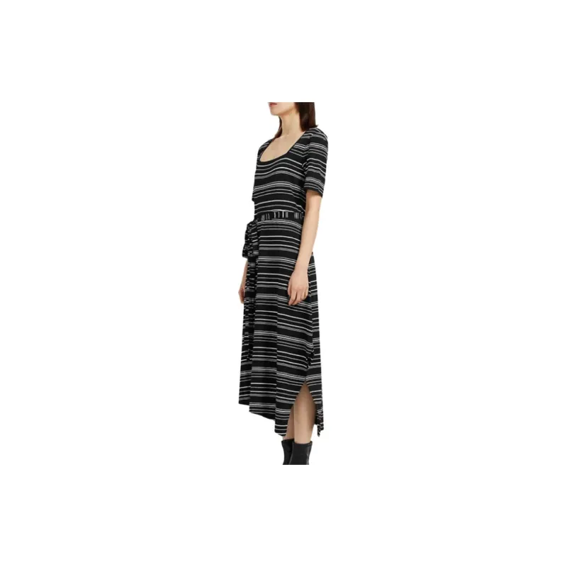 CLUB MONACO Short Sleeved Dresses Women's Black-2