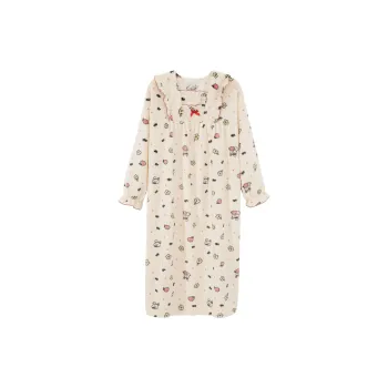 Ta Yan Nightgown Women's Apricot