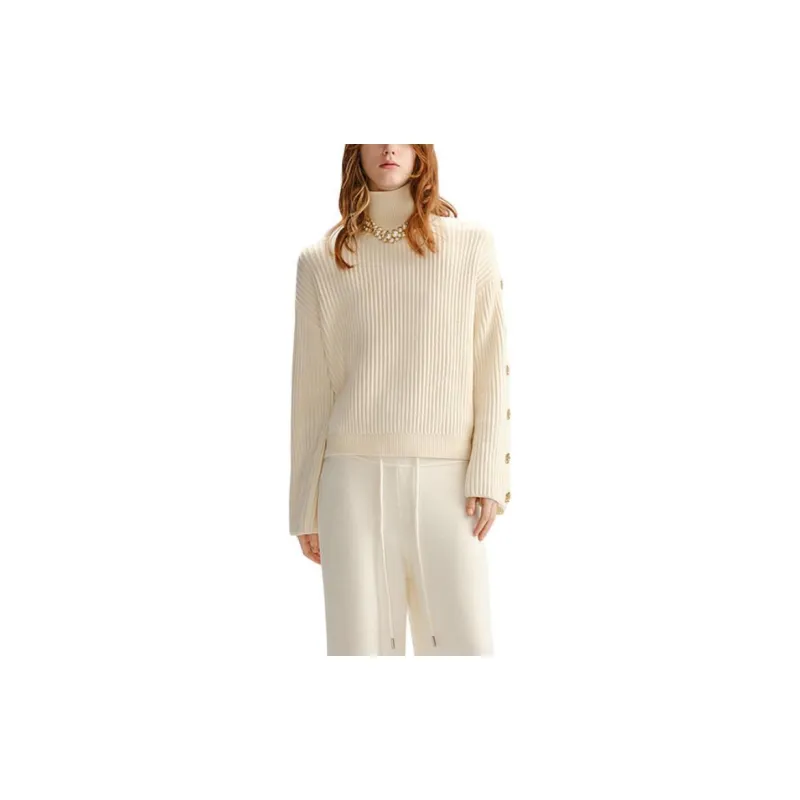 KARL LAGERFELD FW23 Sweater Women's Beige-1