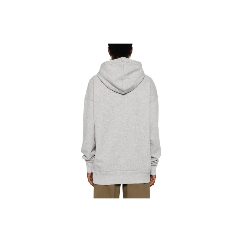 ISABEL MARANT ETOILE Mansel Logoo Printed Drawstring Hoodie-2