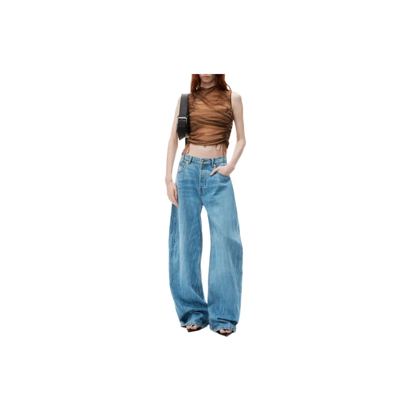 Alexander Wang Low Waisted Oversized Jeans-1