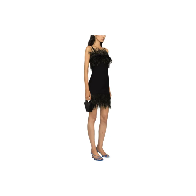 Staud Slip Dresses Women's Black-1