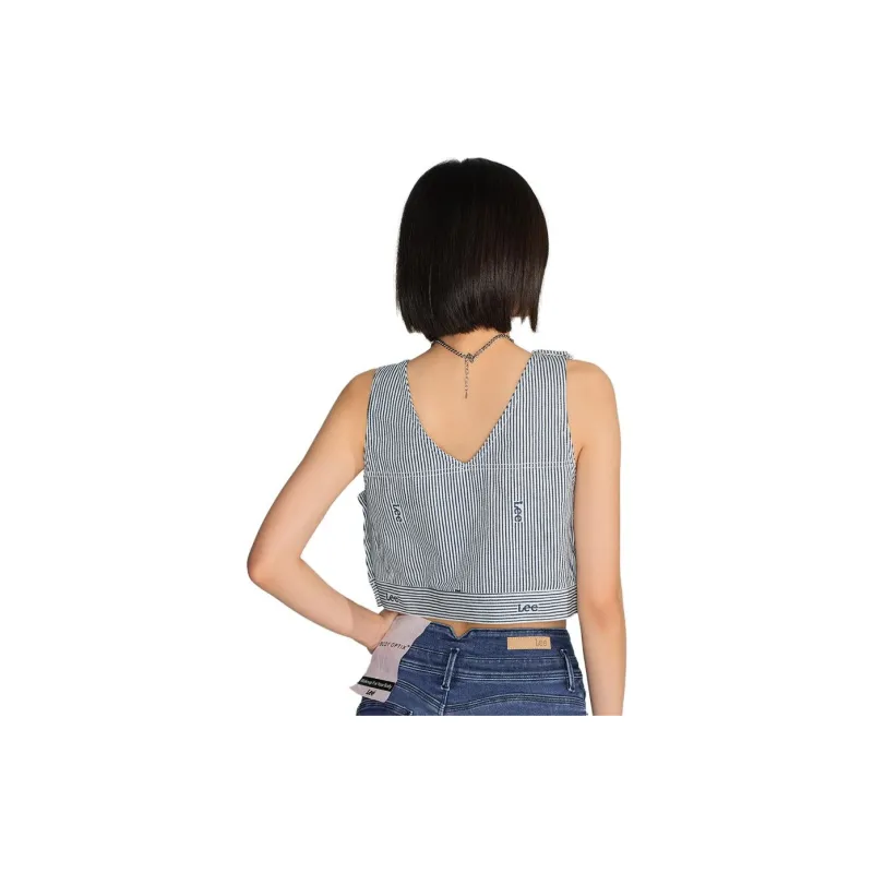 Lee Tank Tops Women's White-2